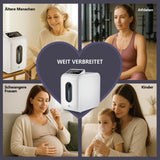 Oxygen Concentrator, 1-8/min Oxygen Concentrator with Remote Control, Child Lock, Suitable for Home and Travel