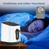 Mobile Oxygen Concentrator - 90% Oxygen Purity, 1-4L/min, Oxygen Device for Home with Nebulisation, Portable Oxygen Concentrator for Home, Car & Travel (Includes Nose Cannula)