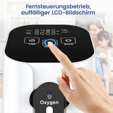Mobile Oxygen Concentrator - 90% Oxygen Purity, 1-4L/min, Oxygen Device for Home with Nebulisation, Portable Oxygen Concentrator for Home, Car & Travel (Includes Nose Cannula)