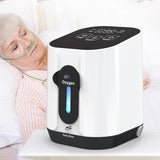 Mobile Oxygen Concentrator - 90% Oxygen Purity, 1-4L/min, Oxygen Device for Home with Nebulisation, Portable Oxygen Concentrator for Home, Car & Travel (Includes Nose Cannula)