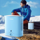 DEDAKJ Oxygen Concentrator with Battery, Portable 1.2 kg Oxygen Device, 90%±3% Adjustable (1-5 Gear) Pulse Oxygen Device 2-3 Hours Continuous Operation, Home and Travel